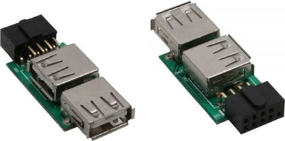 Attēls no InLine USB A - 9 pin Czarny (33440I)