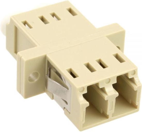 Picture of InLine wiatowodowy Adapter Duplex LC/LC MM, szary (89989K)