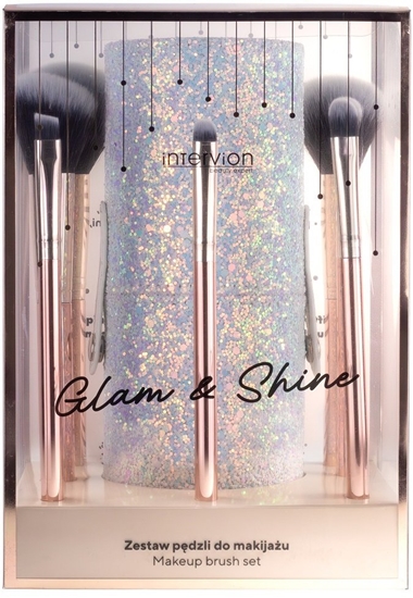 Picture of Inter Vion Glam&Shine zestaw pdzli do makijau z etui