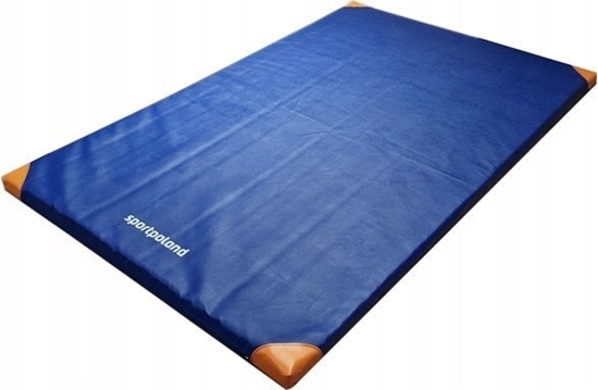 Picture of Interplastic Materac gimnastyczny 1-czciowy 200 cm x 120 cm x 5 cm niebieski