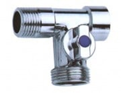 Attēls no Invena Zawór ktowy trójdrony 1/2"x1/2"x3/4"  (ZW-16-W20)