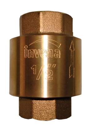 Attēls no Invena Zawór zwrotny YORK 1/2" element zamykajcy mosidz - ZZ-14-015