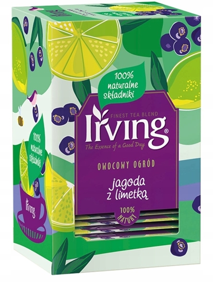 Picture of Irving Herbatka Owocowy Ogród - Jagoda i limetka 20 kopert