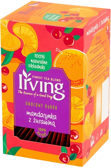 Picture of Irving Herbatka Owocowy Ogród - Mandarynka i urawina 20 kopert