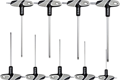 Picture of Yato Zestaw kluczy trzpieniowych torx typ T T10-T50 9szt. (YT-05615)
