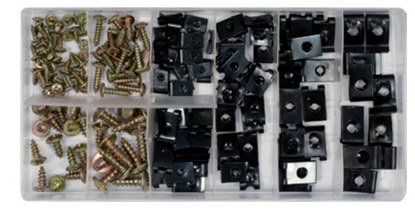 Attēls no Yato Zestaw wkrtów i podkadek do karoserii 170szt. (YT-06780)