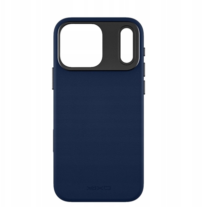 Picture of Yaxo Etui na telefon Leather Gear Slim Case MagSafe iPhone 17 Pro Dusky Blue