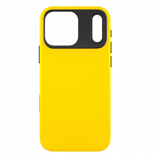 Picture of Yaxo Etui na telefon Leather Gear Slim Case MagSafe iPhone 17 Pro Max Honey Yellow
