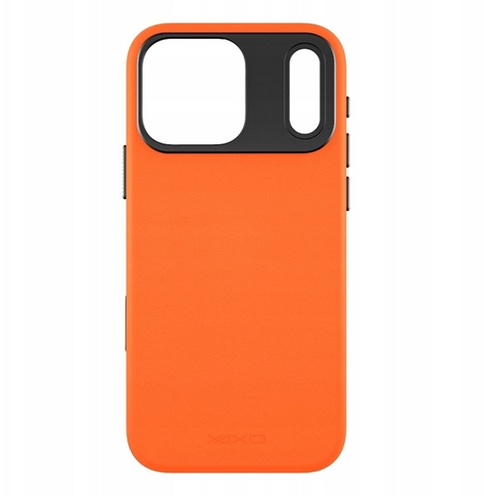 Изображение Yaxo Etui na telefon Leather Gear Slim Case MagSafe iPhone 17 Pro Max Magma Orange