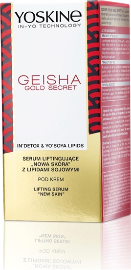 Picture of Yoskine Geisha Gold Secret serum liftingujce pod oczy nowa skóra pod krem 30ml