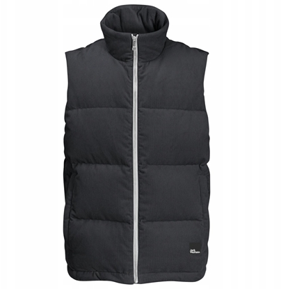Изображение Jack Wolfskin Nature Corduroy Vest M 1207301-6350 Czarny XL
