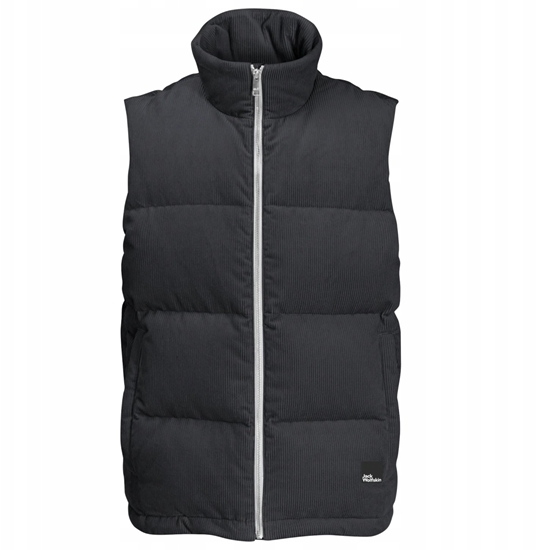 Изображение Jack Wolfskin Nature Corduroy Vest M 1207301-6350 Czarny XL