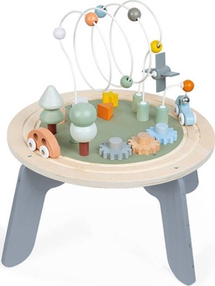 Attēls no Janod Janod - Wielofunkcyjny stolik edukacyjny drewniany z regulacj wysokoci Sweet Cocoon