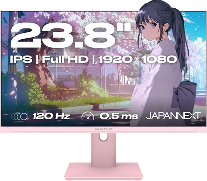 Изображение JAPANNEXT 60,5cm JN-I238FHD120F-HSP-PK 16:9 HDMI pink FHD