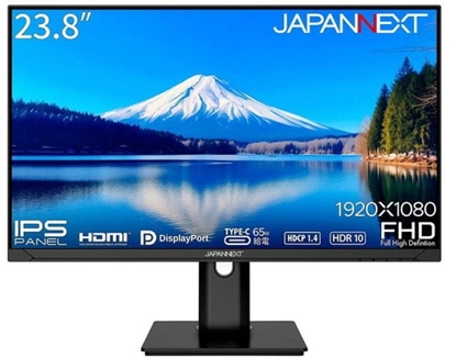 Attēls no JAPANNEXT 60,5cm JN-IPS238FHDR-C65W-HSP 16:9 HDMI/DP FHD