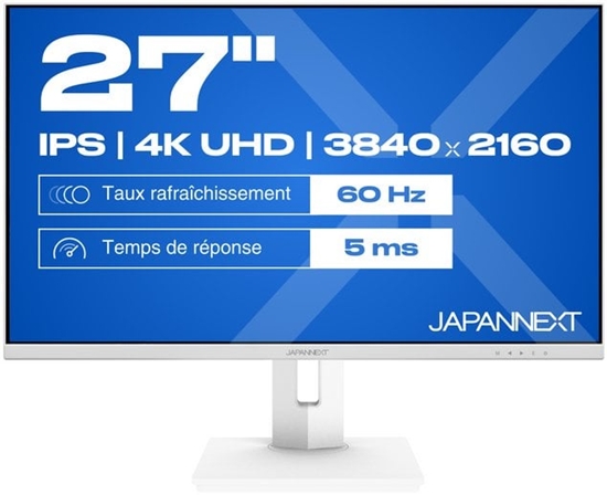 Picture of JAPANNEXT 68,5cm JN-IPS270UHD60F-C65W-HSP-W HDMI/DP UHD