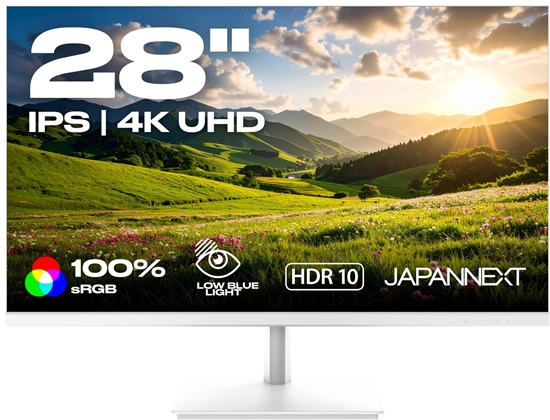 Picture of JAPANNEXT 71,1cm JN-IPS280UHD60F-P-W 16:9 HDMI/DP UHD