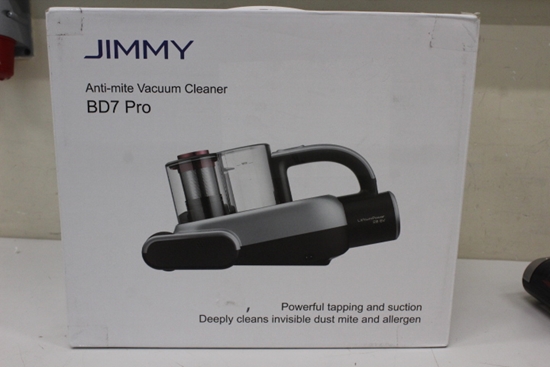 Изображение Jimmy SALE OUT. UV Anti-mite Vacuum Cleaner BD7 Pro | | Vacuum Cleaner | BD7 Pro Double Cup Anti-mite | Cordless operating | Handheld | 250 W | 28.8 V | Grey | Warranty 24 month(s) | DEMO, DAMAGED PACKAGING