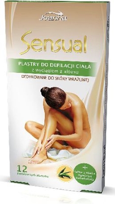 Picture of Joanna Sensual Plastry do depilacji ciaa Aloes 1op. 12szt.