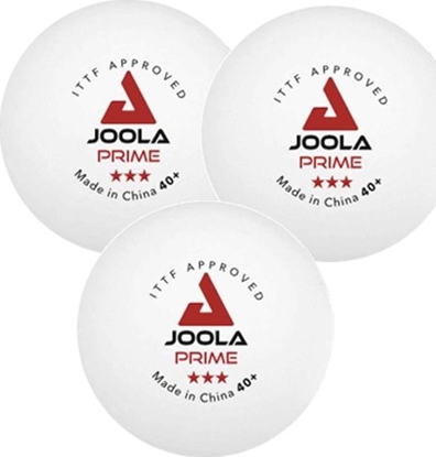 Picture of Joola Pieczki do tenisa stoowego Prime 3 szt. biae (400326)
