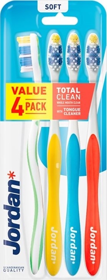 Picture of Jordan  Szczoteczka do zbów Total Clean mikka 4szt