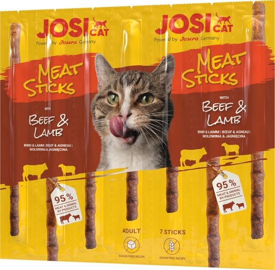 Изображение JosiCat Meat Sticks z woowin i jagnicin