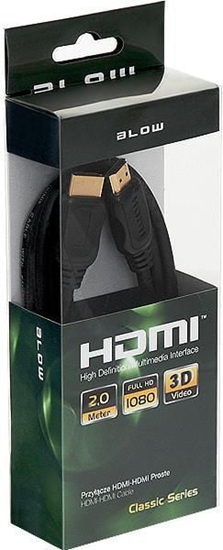 Picture of Kabel Blow HDMI - HDMI 2m czarny (96-643#)