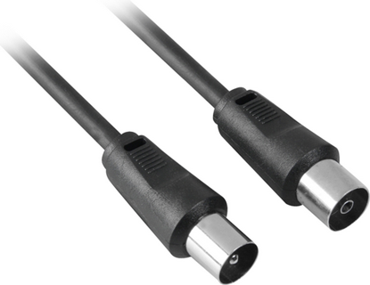 Изображение Kabel Goobay Antenowy 5m czarny (11723)