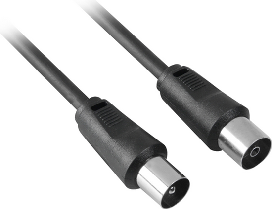 Изображение Kabel Goobay Antenowy 5m czarny (11723)
