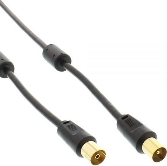 Picture of Kabel InLine Antenowy 1m czarny (69401P)