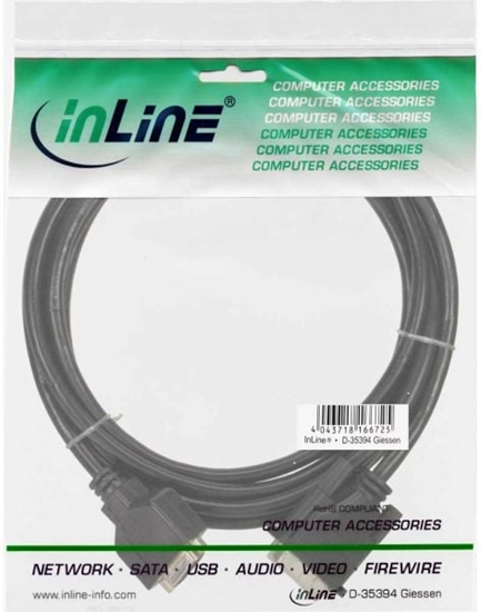 Picture of Kabel InLine DVI-D - DVI-D 3m czarny (17763)