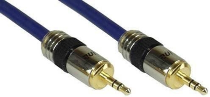 Picture of Kabel InLine Jack 3.5mm - Jack 3.5mm 15m niebieski (99956P)