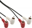 Attēls no Kabel Intos RCA (Cinch) x2 - RCA (Cinch) x2 1.2m czarny (89929)