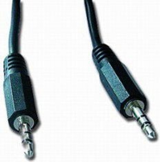 Изображение Kabel PremiumCord Jack 3.5mm - Jack 3.5mm 2m czarny (kjackmm2)