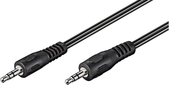 Picture of Kabel PremiumCord Jack 3.5mm - Jack 3.5mm 5m czarny (kjackmm5)