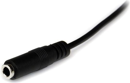 Picture of Kabel StarTech Jack 3.5mm - Jack 3.5mm 1m czarny (MU1MMFS)