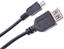 Attēls no Kabel USB Cabletech USB-A - miniUSB Czarny (KPO2905-1)