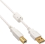 Attēls no Kabel USB InLine USB-A - USB-B 2 m Biay (34518W)