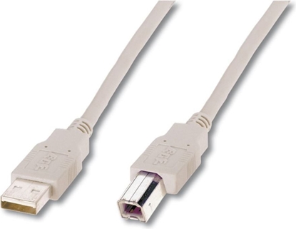 Attēls no Kabel USB Mcab USB-A - USB-B 5 m Szary (7001091)