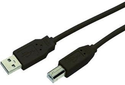 Picture of Kabel USB MediaRange USB-A - USB-B 1.8 m Czarny (MRCS101)