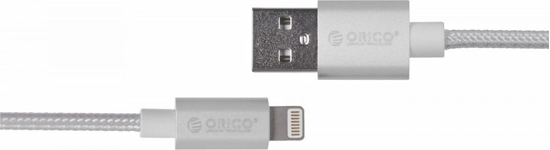 Picture of Kabel USB Orico USB-A - Lightning 1 m Szary (LTF-10-V1-SV-BP)