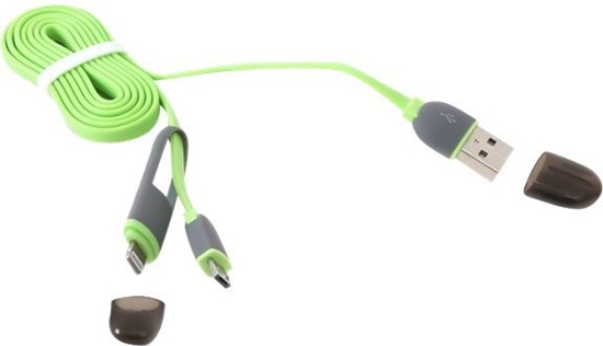 Picture of Kabel USB Platinet USB-A - 1 m Zielony (PUC2PG)