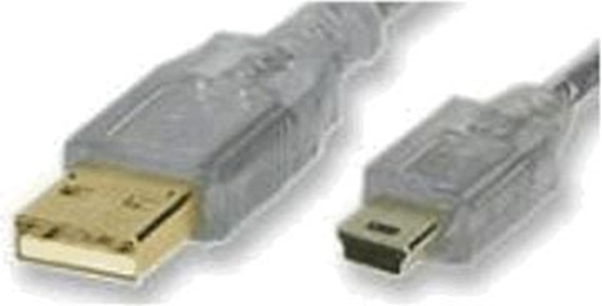 Picture of Kabel USB PremiumCord USB-A - miniUSB 3 m Przezroczysty (ku2m3a)