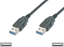 Attēls no Kabel USB PremiumCord USB-A - USB-A 2 m Czarny (ku3aa2bk)