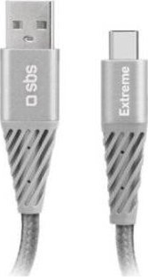 Picture of Kabel USB SBS USB-A - USB-C 1.5 m Srebrny (TECABLEUNRETCK)