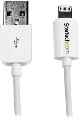 Изображение Kabel USB StarTech USB-A - Lightning 2 m Biay (USBLT2MW)