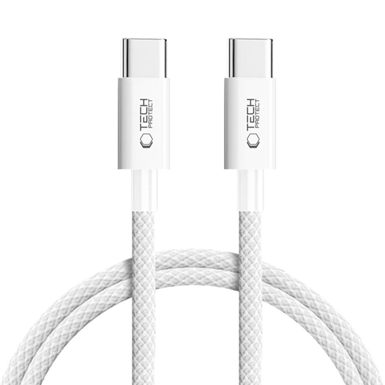Изображение Kabel USB Tech-Protect USB-C - USB-C 1 m Szary (5906302380909)