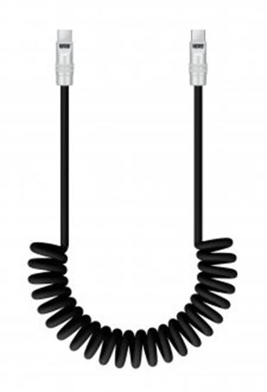 Picture of Kabel USB VONMHLEN USB-C - USB-C 1.5 m Czarny (NL4989)