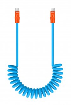 Picture of Kabel USB VONMHLEN USB-C - USB-C 1.5 m Niebieski (NL4991)