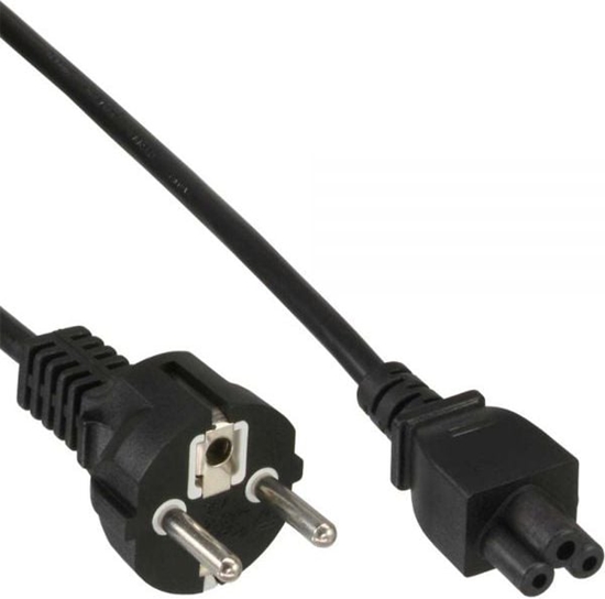 Picture of Kabel zasilajcy InLine Typ F German -" Mikey Mouse" laptop Plug (16656N)